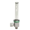 Western Enterprises 0-15 Brass Body Oxygen Flowmeter, Oxygen Flowmeter 1/2-15 LPM Adjustable Flow FM101